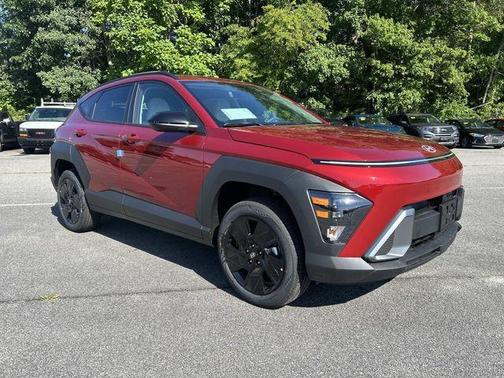 Red Metallic 2026 Hyundai KONA SEL Sport