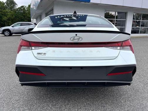White 2025 Hyundai ELANTRA SEL Sport