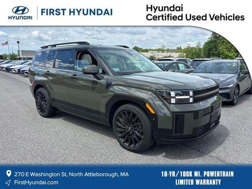 Green 2024 Hyundai SANTA FE Calligraphy