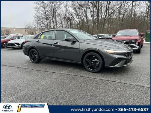 Amazon Gray 2026 Hyundai ELANTRA HEV SEL Sport