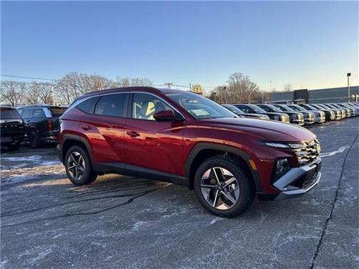Red 2026 Hyundai TUCSON Hybrid SEL SUV