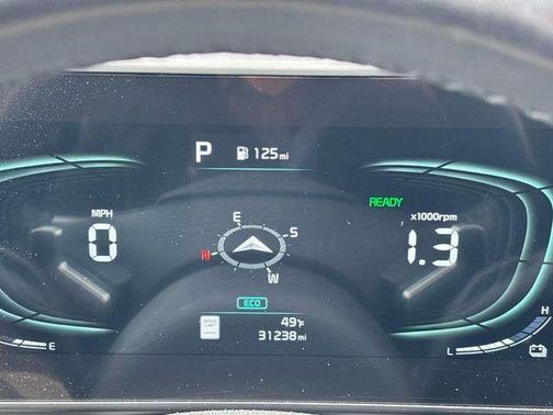 Blue 2023 Kia Sportage Hybrid EX