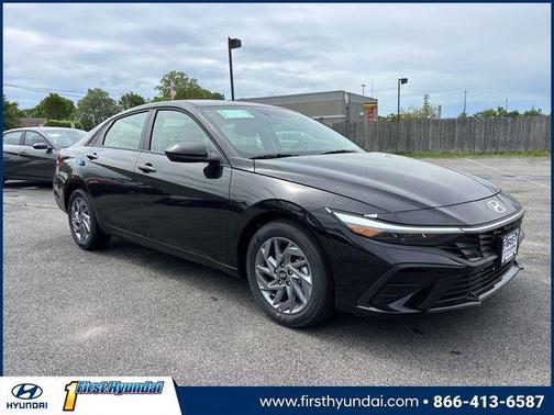 Black 2026 Hyundai ELANTRA HEV Blue