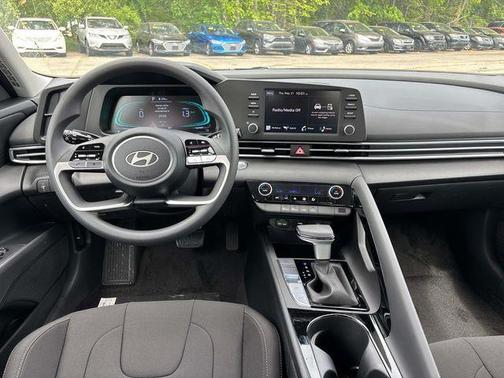 Black 2026 Hyundai ELANTRA HEV Blue