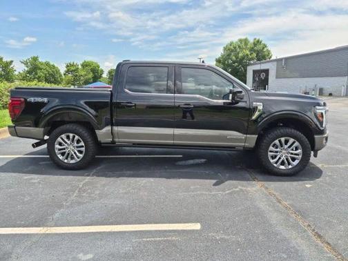 Black 2025 Ford F-150 King Ranch