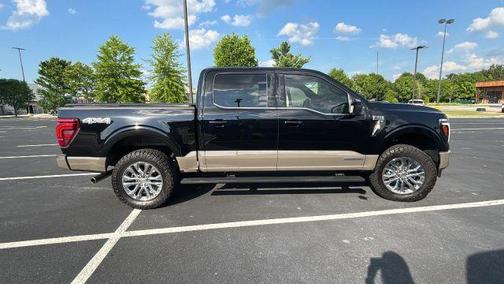 Black 2025 Ford F-150 King Ranch
