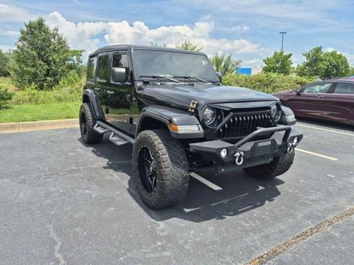 Black 2021 Jeep Wrangler Unlimited Sahara