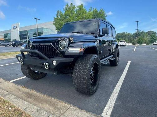 Black 2021 Jeep Wrangler Unlimited Sahara