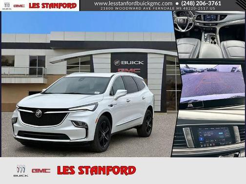 White Frost Tricoat 2024 Buick Enclave Essence AWD