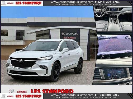 White Frost Tricoat 2024 Buick Enclave Essence AWD