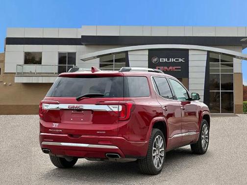 Volcanic Red Tintcoat 2023 GMC Acadia Denali