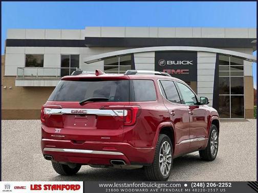 Volcanic Red Tintcoat 2023 GMC Acadia Denali