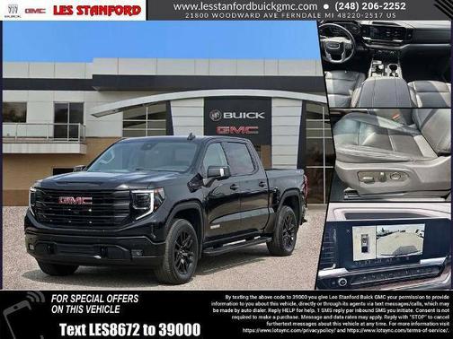 Onyx Black 2024 GMC Sierra 1500 Elevation