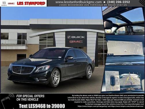 2015 Mercedes-Benz S-Class 4MATIC