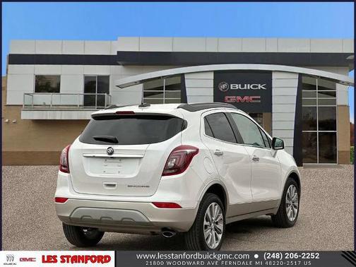 White Frost Tricoat 2020 Buick Encore Preferred