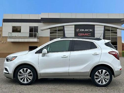 White Frost Tricoat 2020 Buick Encore Preferred