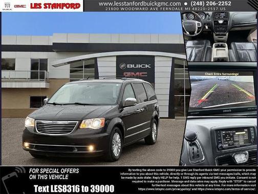 2015 Chrysler Town & Country Limited Platinum