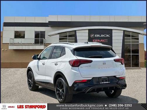 White Frost Tricoat 2024 Buick Encore GX Sport Touring