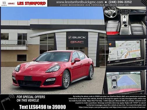 2013 Porsche Panamera GTS