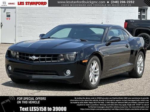 Black 2013 Chevrolet Camaro 1LT