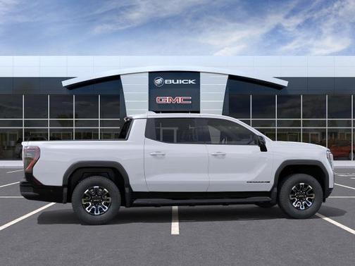 Summit White 2026 GMC Sierra EV Extended Range Elevation