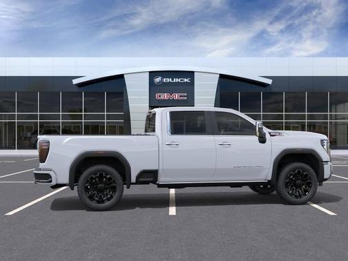 Glacier White Tricoat 2026 GMC Sierra 2500 Denali