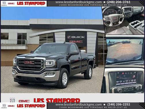 Onyx Black 2016 GMC Sierra 1500 SLE