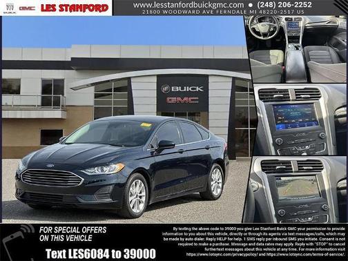 2020 Ford Fusion SE