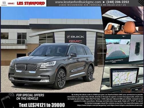 CHROMA CAVIAR DK GRAY MET CC 2023 Lincoln Aviator Black Label AWD