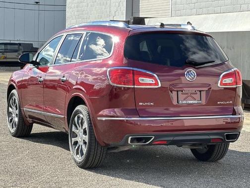 Crimson Red Tintcoat 2017 Buick Enclave Leather