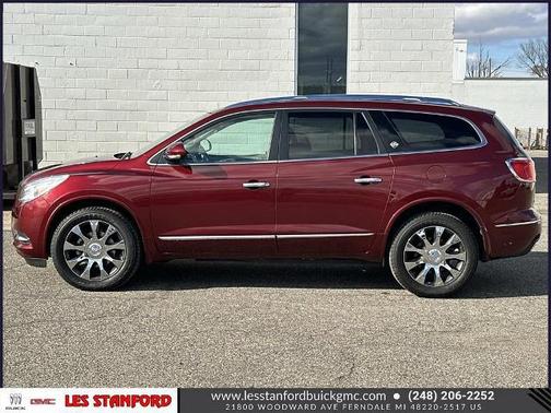 Crimson Red Tintcoat 2017 Buick Enclave Leather