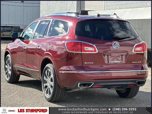 Crimson Red Tintcoat 2017 Buick Enclave Leather