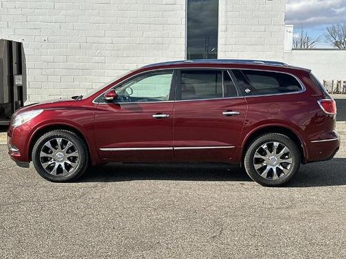 Crimson Red Tintcoat 2017 Buick Enclave Leather
