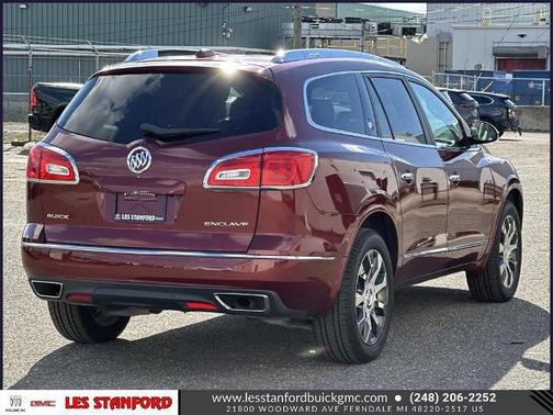 Crimson Red Tintcoat 2017 Buick Enclave Leather