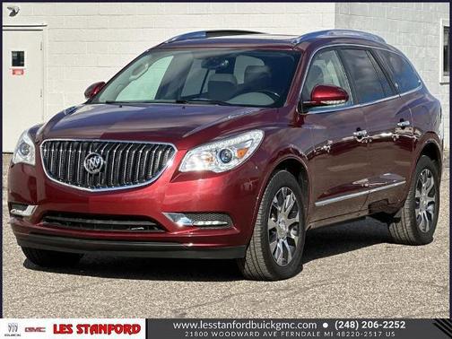 Crimson Red Tintcoat 2017 Buick Enclave Leather