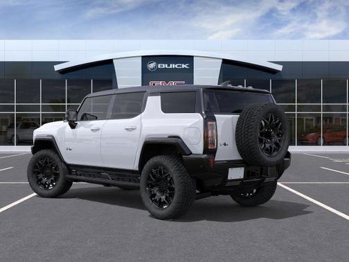 Interstellar White 2026 GMC HUMMER EV SUV 2X