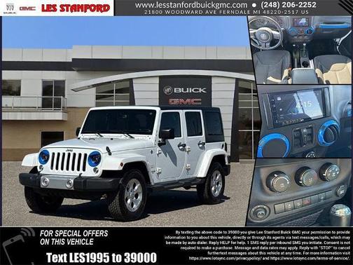 2015 Jeep Wrangler Unlimited Sahara