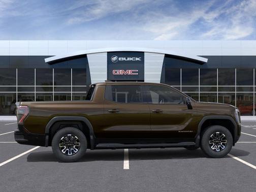 Deep Bronze Metallic 2026 GMC Sierra EV Extended Range Elevation