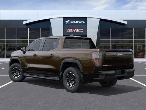 Deep Bronze Metallic 2026 GMC Sierra EV Extended Range Elevation