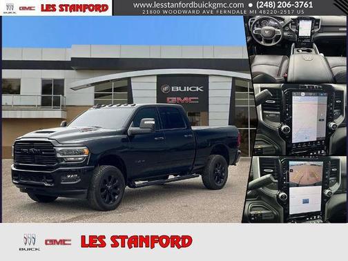 Diamond Black Crystal Pearlcoat 2024 RAM 2500 Laramie Crew Cab 4x4 6'4' Box
