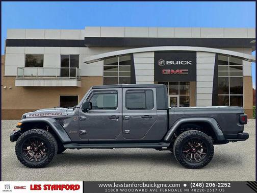 Granite Crystal Metallic Clearcoat 2020 Jeep Gladiator Rubicon