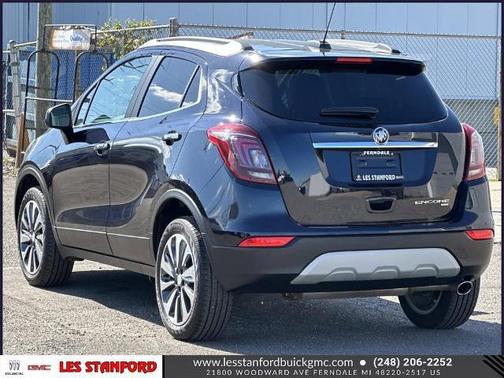 Dark Moon Blue Metallic 2022 Buick Encore Preferred