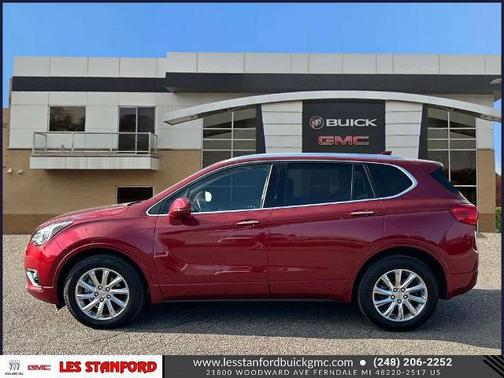 Chili Red Metallic 2019 Buick Envision Essence