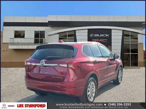 Chili Red Metallic 2019 Buick Envision Essence
