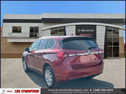 Chili Red Metallic 2019 Buick Envision Essence