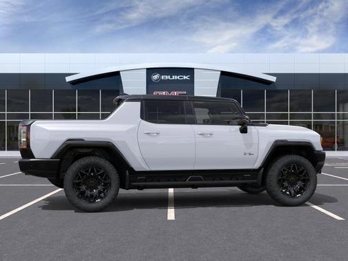 Interstellar White 2026 GMC HUMMER EV Pickup 2X