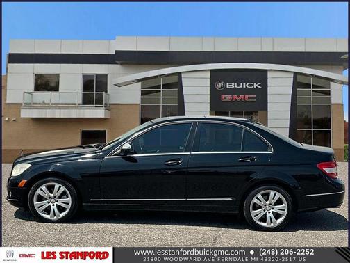 Black 2008 Mercedes-Benz C-Class Sport
