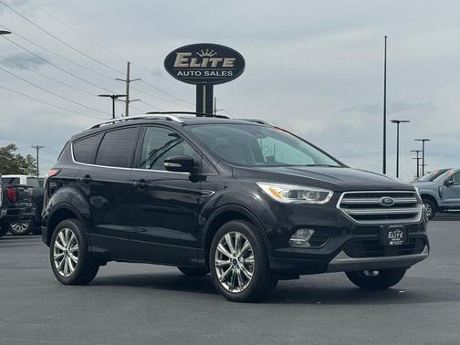 Shadow Black 2018 Ford Escape Titanium