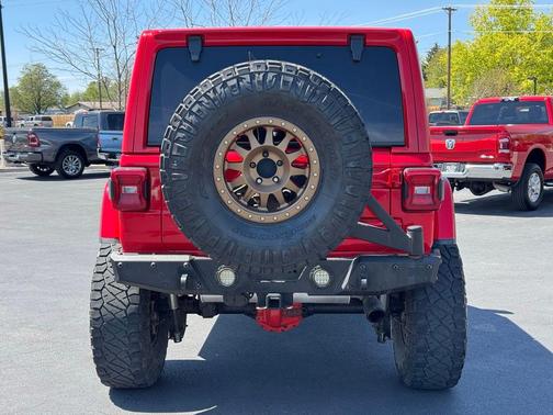 Firecracker Red Clearcoat 2019 Jeep Wrangler Unlimited Rubicon