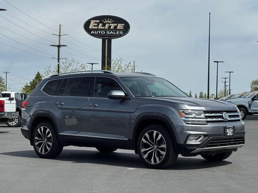 Platinum Gray Metallic 2019 Volkswagen Atlas 3.6L SEL Premium